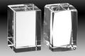 HMC-75 Crystal Block Faceted Paperweight